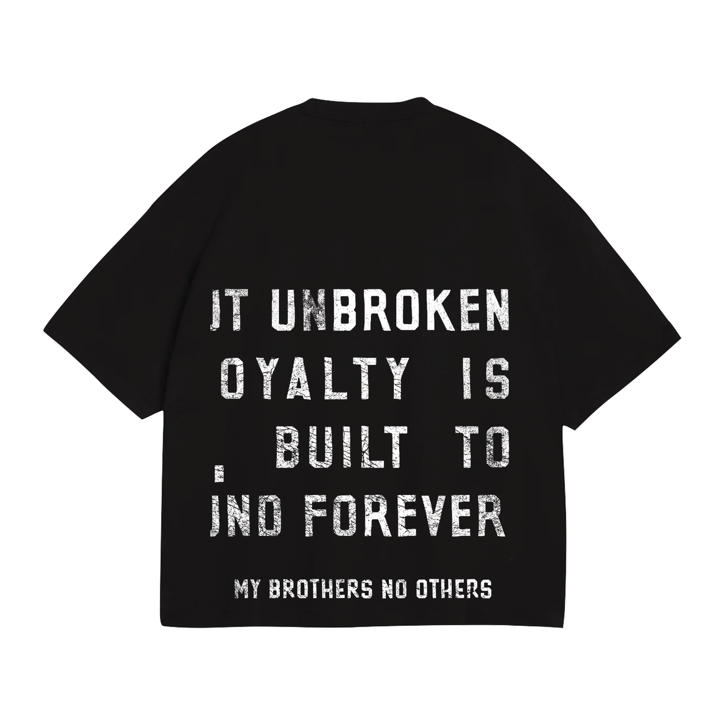 WEATHERED BUT UNBROKEN TEE (BLACK)
