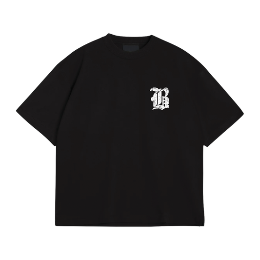 OLD ENGLISH TEE (BLACK)